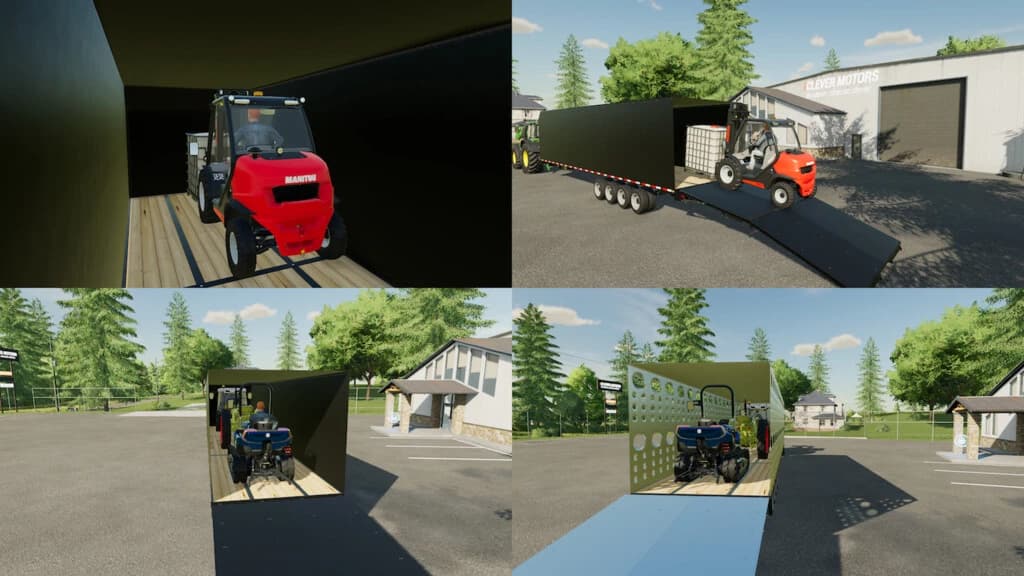 40' LIZARD FLATBED AUTOLOADING BALE TRAILER