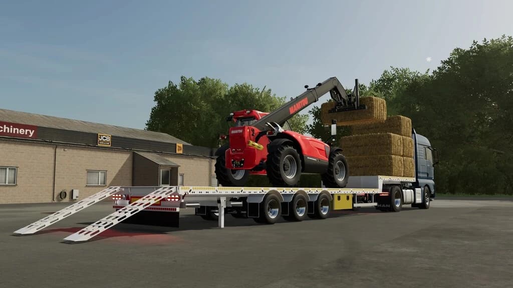 LIZARD FLATBED SEMITRAILER
