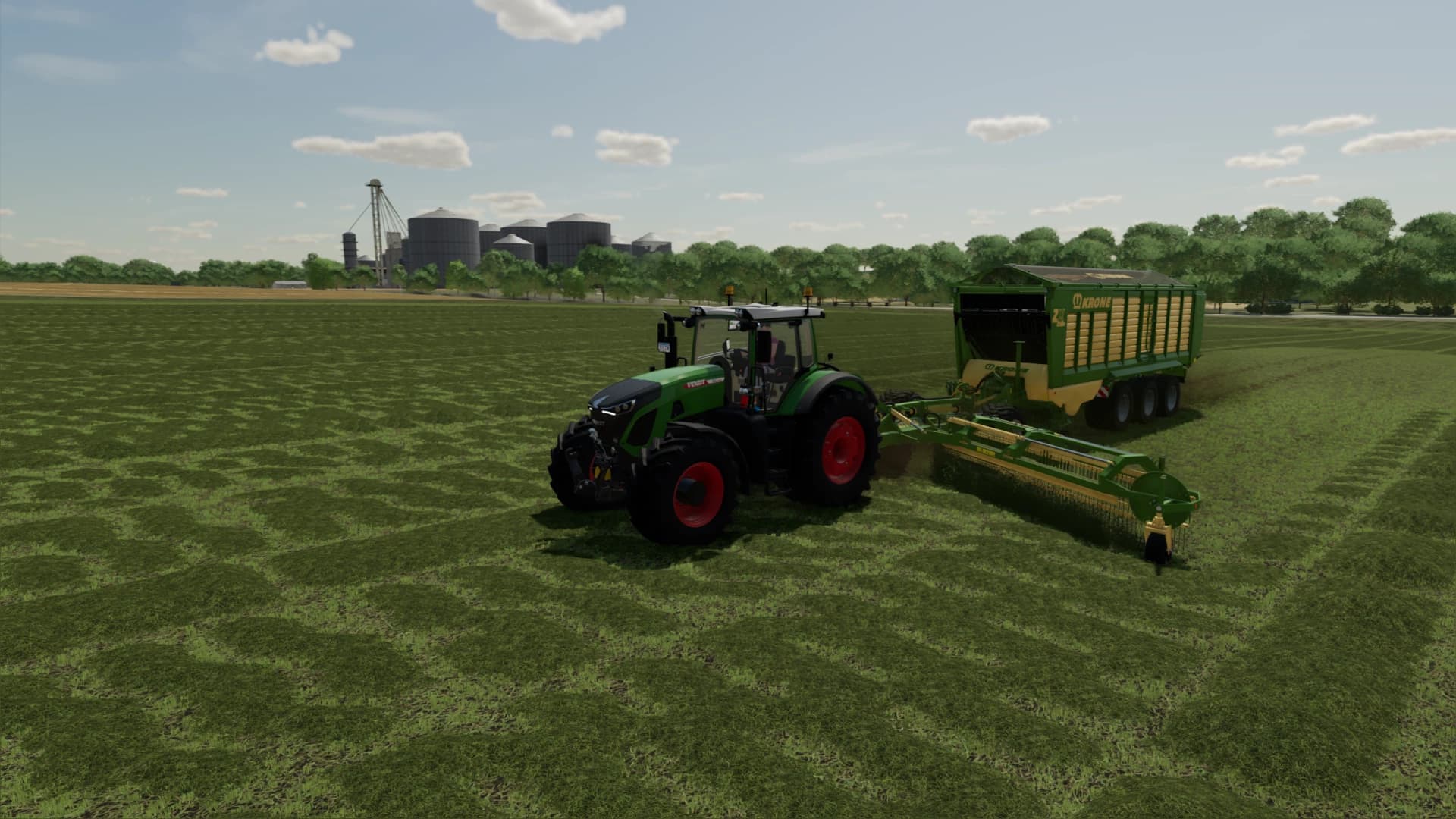LIZARD TRAILED WINDROWER