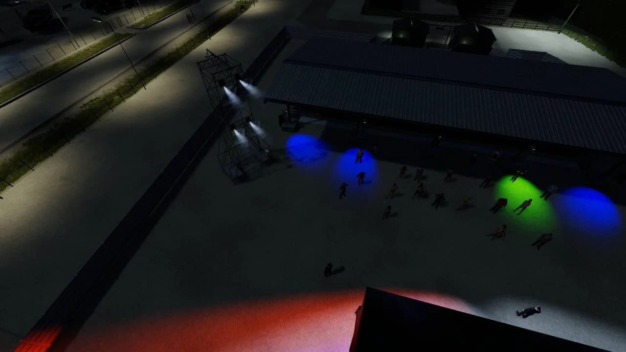Light Tower for Stage