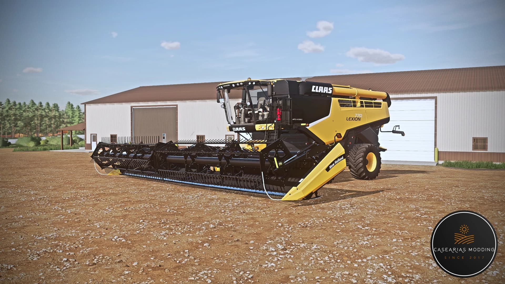 MACDON 974, CNH FLEX-DRAPER