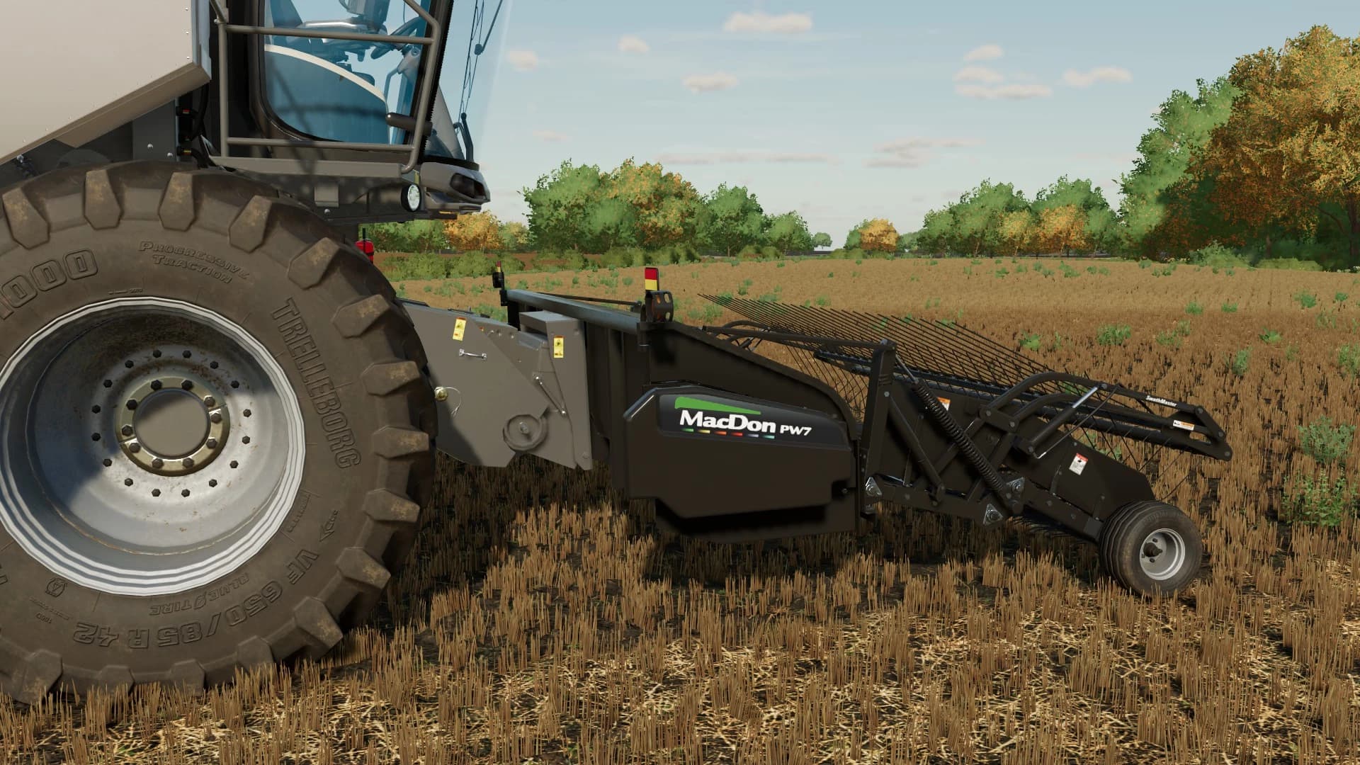 MACDON PICKUP HEADER EDIT FOR GLEANER S9