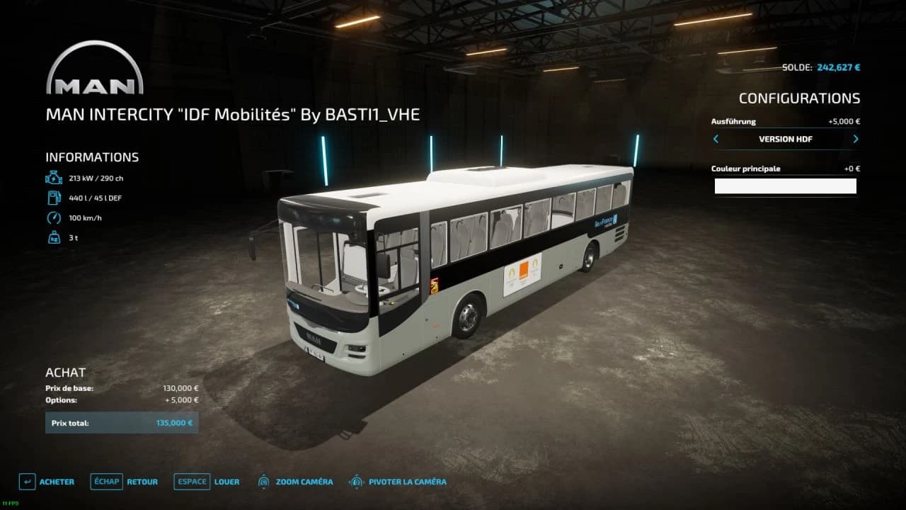 MAN INTERCITY ÎLE DE FRANCE MOBILITÉS