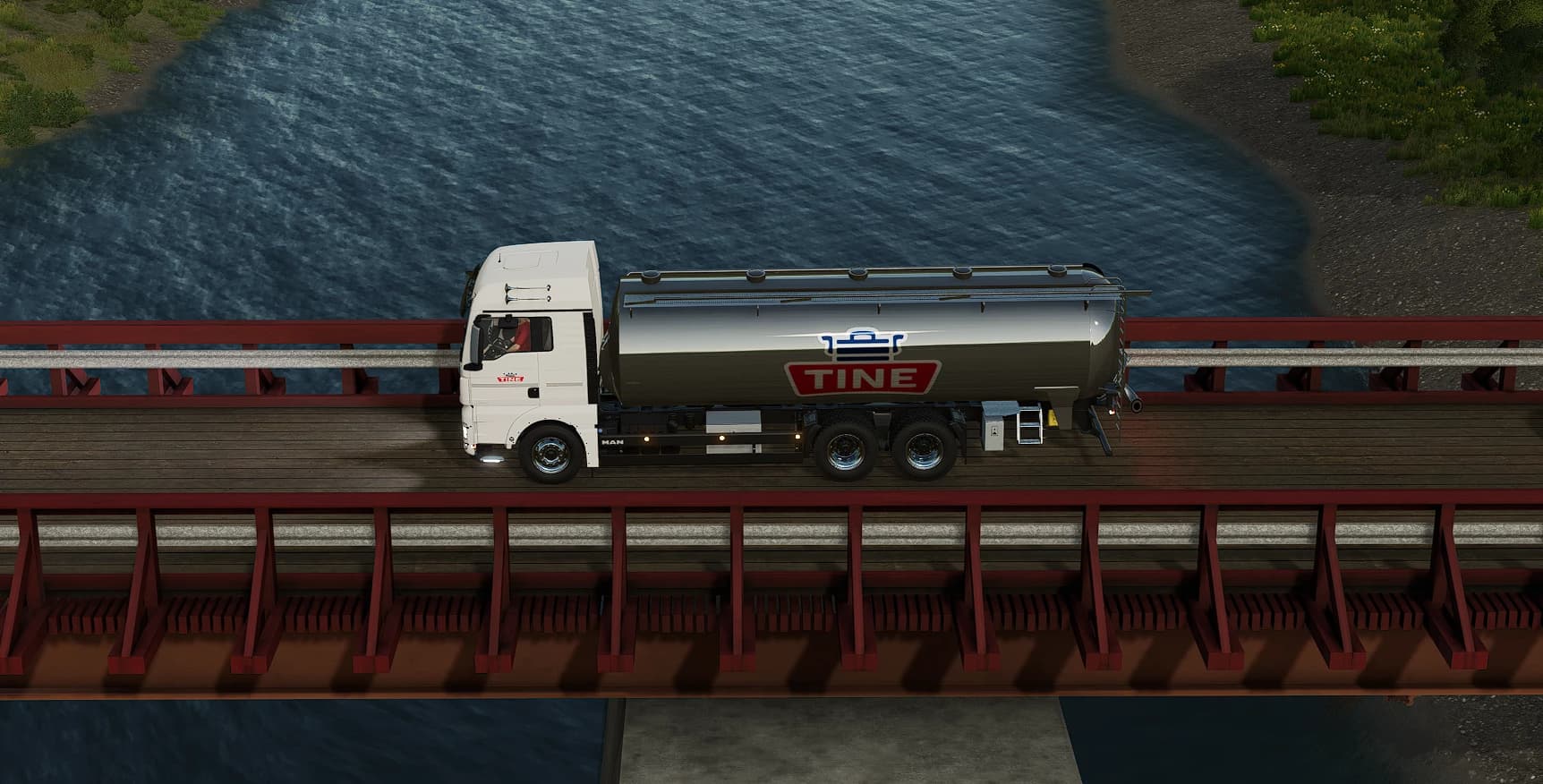 MAN MILK TRANSPORT