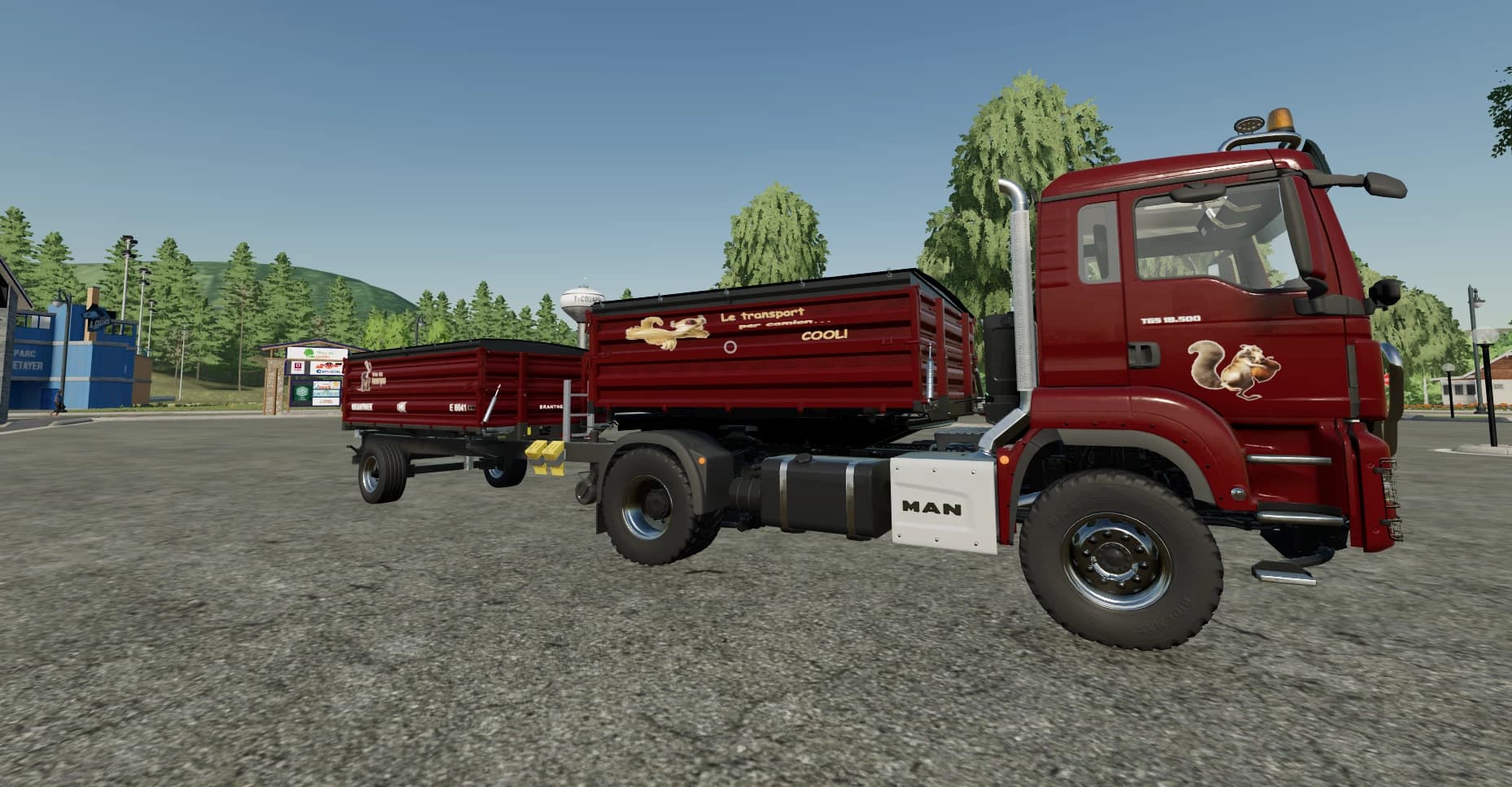 MAN TGS 18500 TIPPER PACK