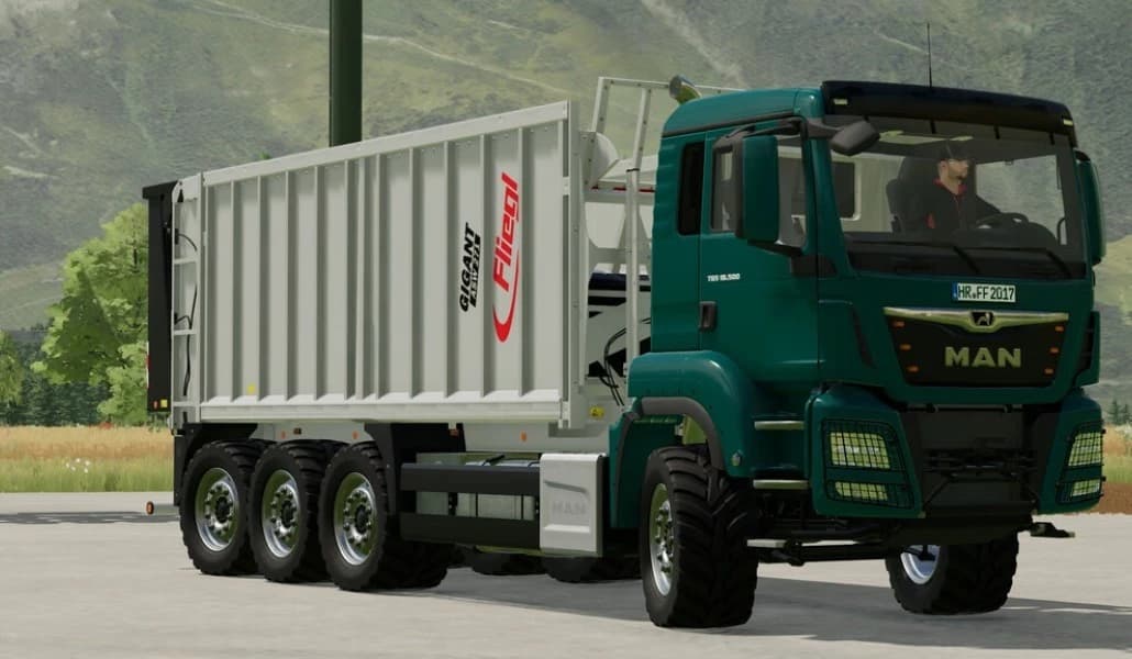 MAN TGS FLIEGL AGRO TRUCK