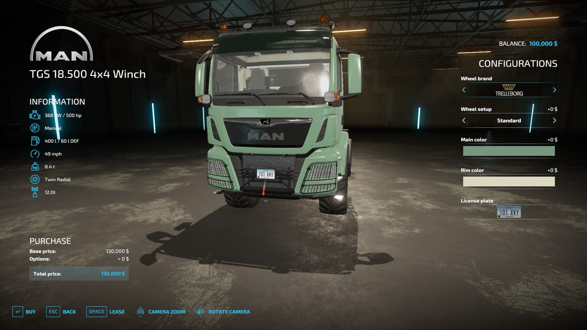 MAN Trucks with Winch