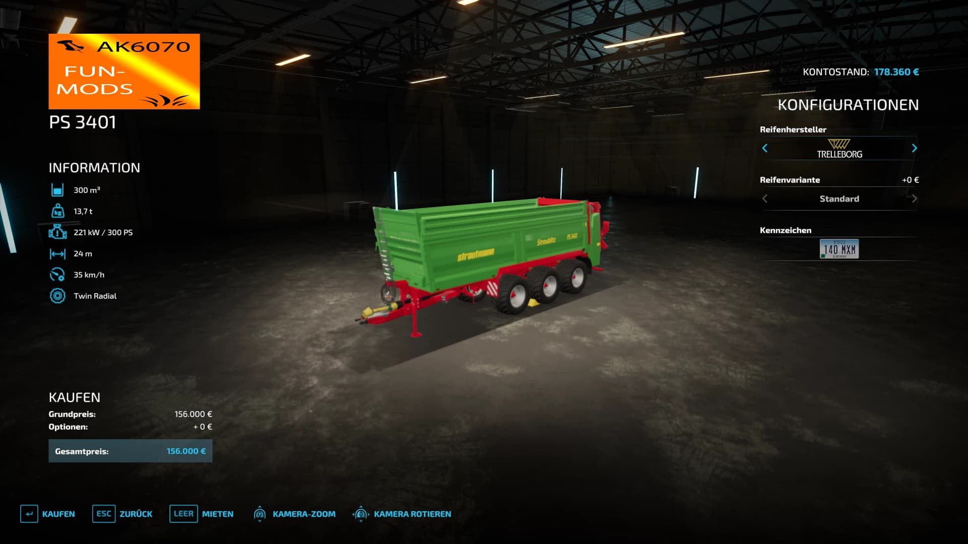 MANURE SPREADER AS A LIME SPREADER