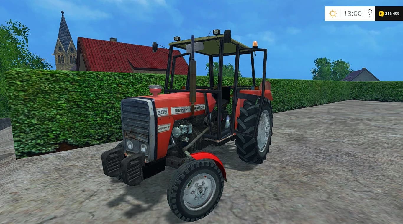 MASSEY FERGUSON 255 2WD PERKINS STARY DOBRY