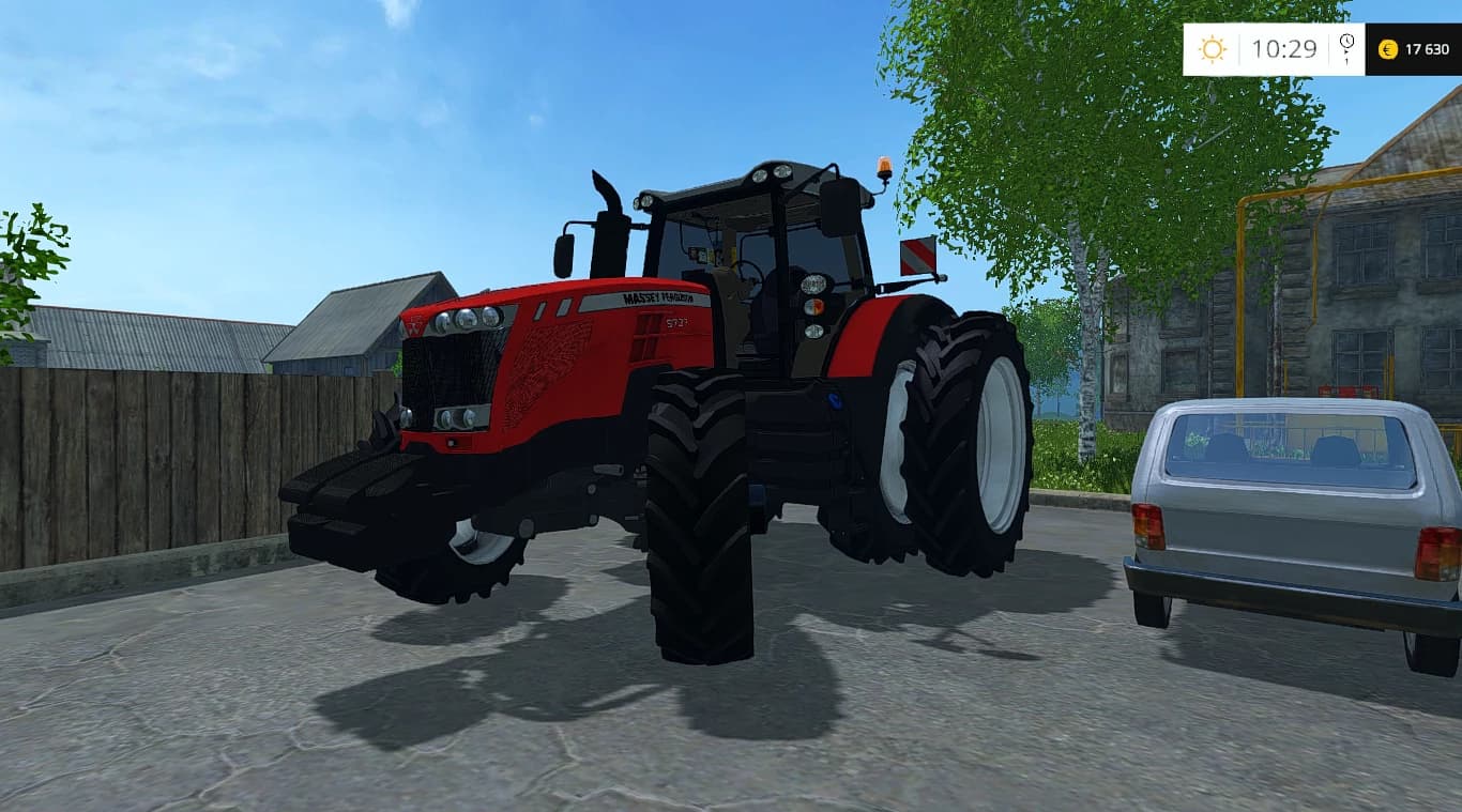 MASSEY FERGUSON 8737 4WD TUNING