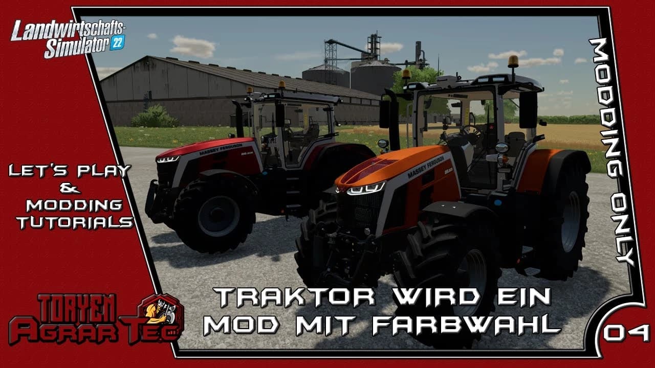 MASSEY FERGUSON 8S - TUTORIAL FAHRZEUG