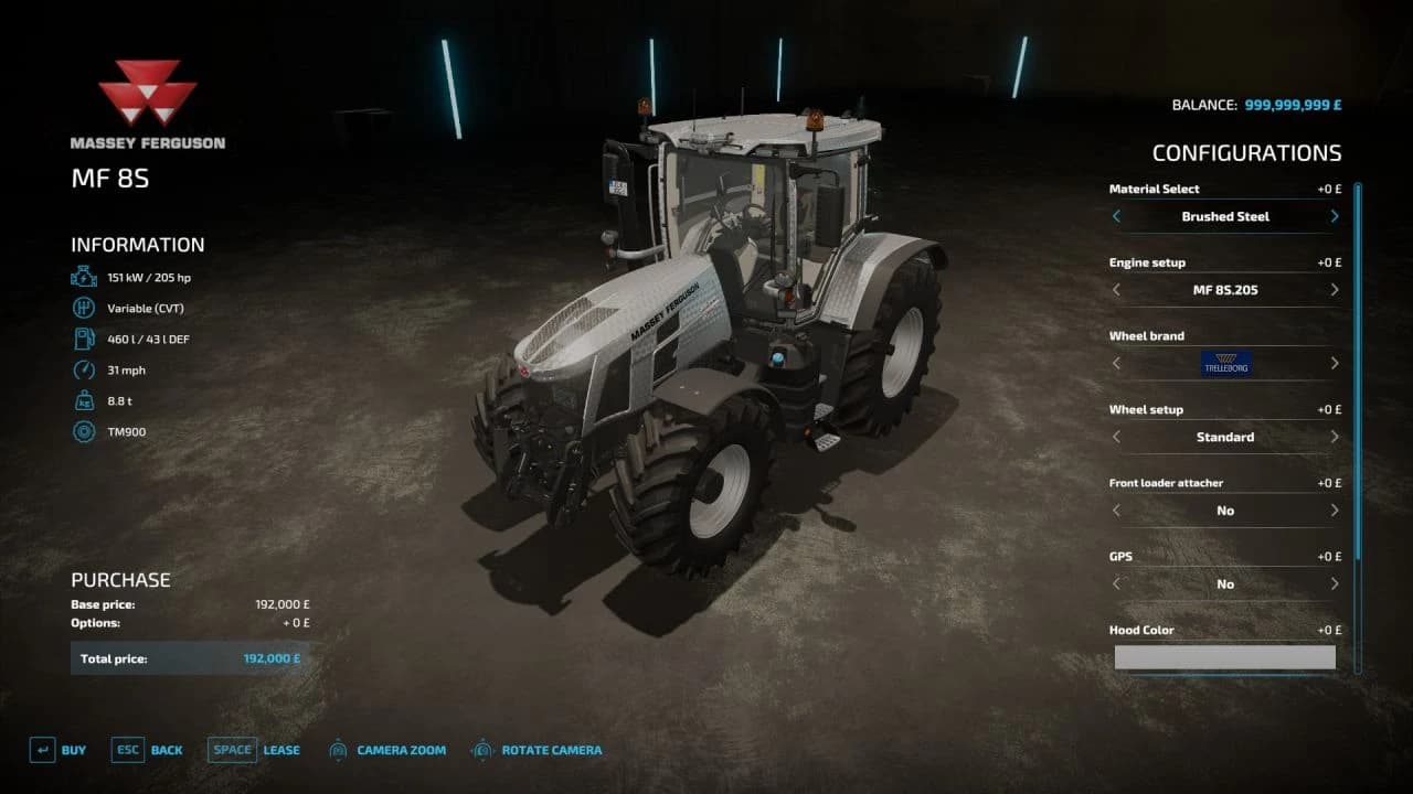 MASSEY FERGUSON 8S