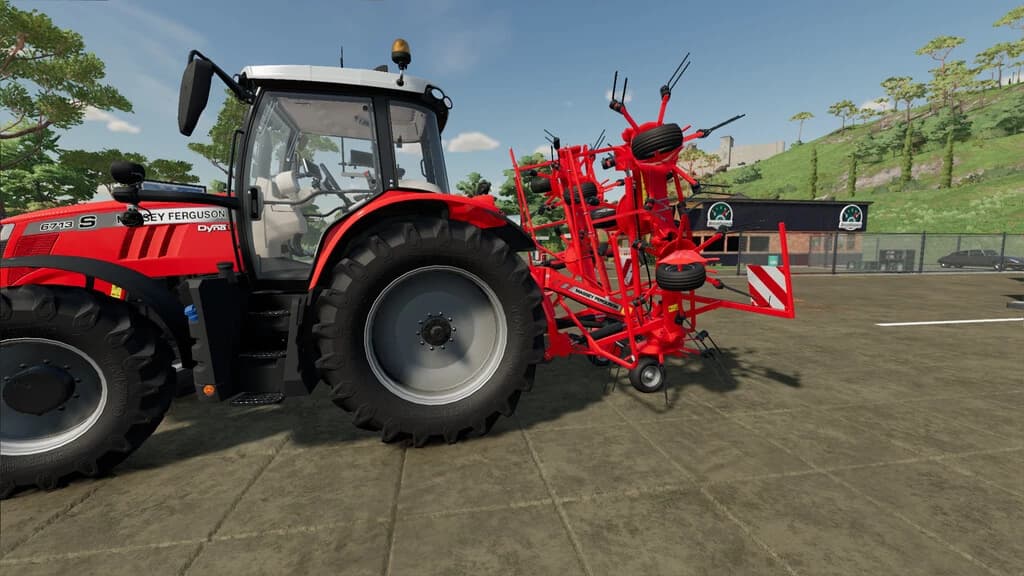 MASSEY FERGUSON TD 868 DN TEDDER