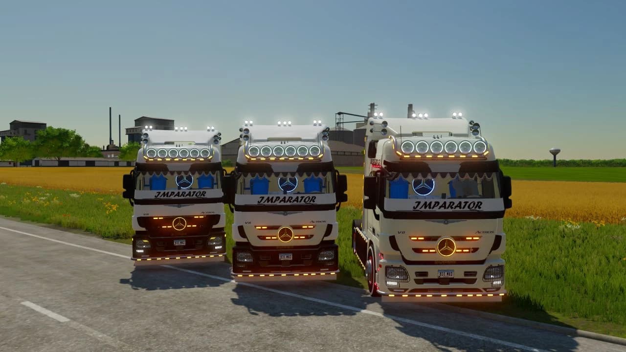 MERCEDES ACTROS MP3 EDITED