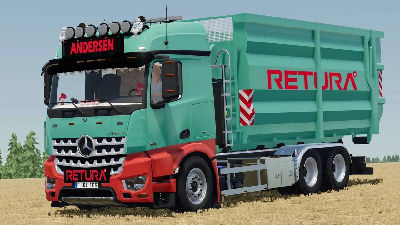 MERCEDES AROCS IT RUNNER