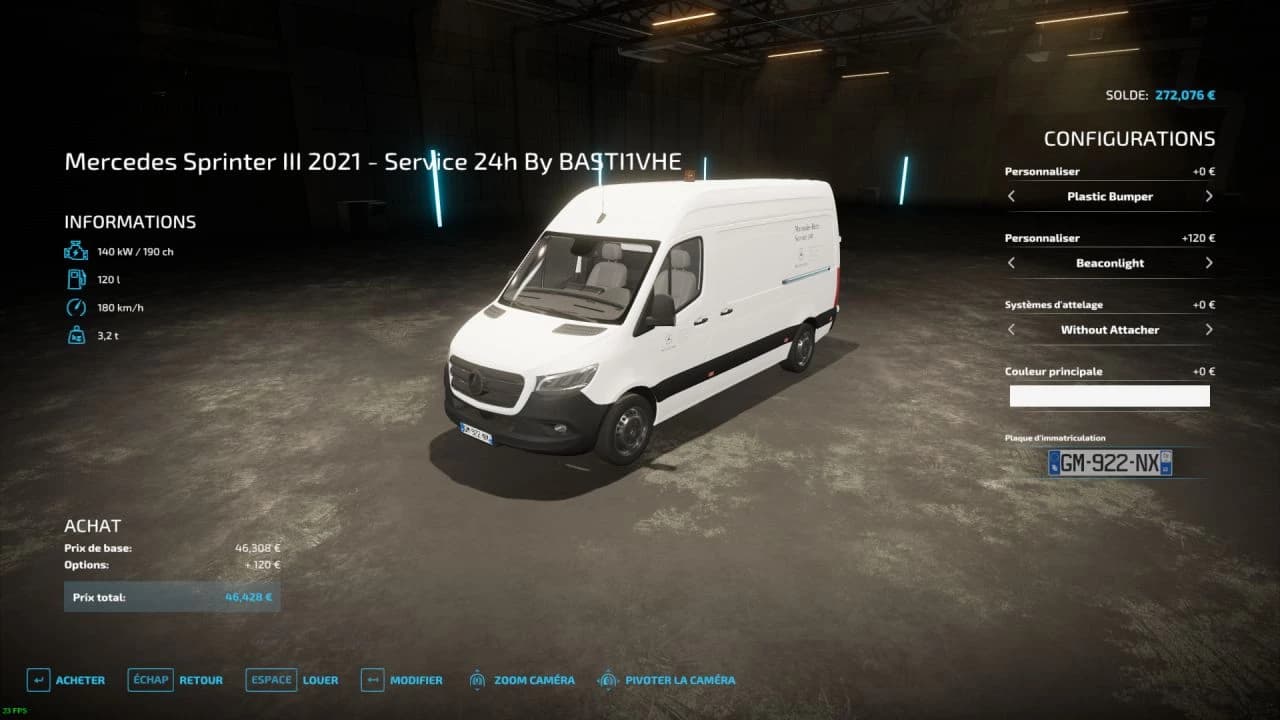 MERCEDES BENZ SPRINTER III SERVICE DÉPANNAGE 24H