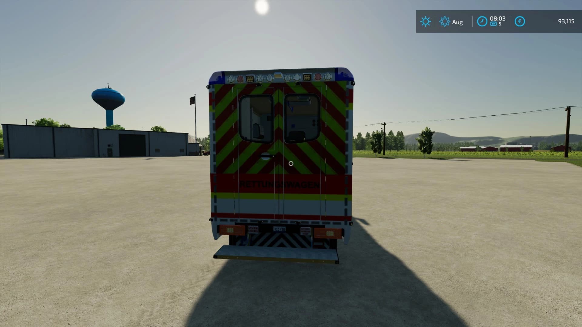 MERCEDES BENZ SPRINTER STROBEL AMBULANCE