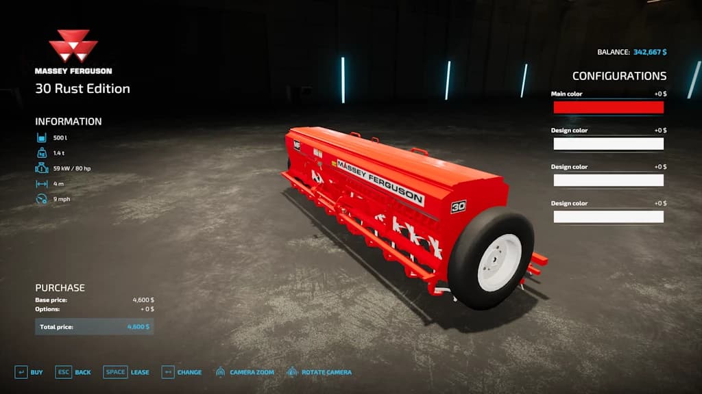 MF 30 RUST EDITION
