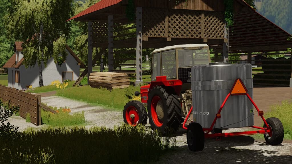WATER/MILK TRAILER