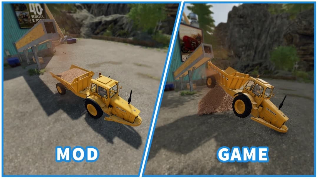 MINESHAFT FILLS VEHICLES