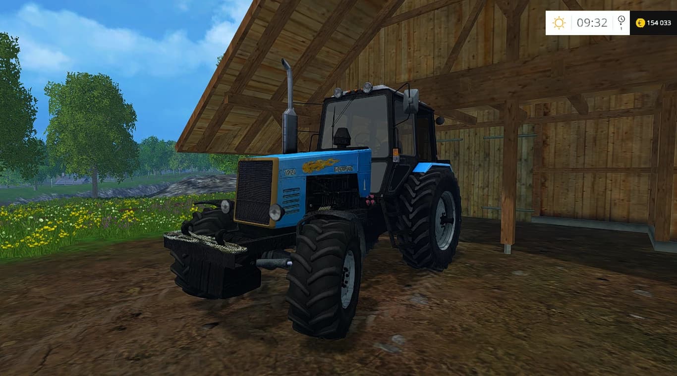 MTZ 1221 4WD STARY NIEBIESKI