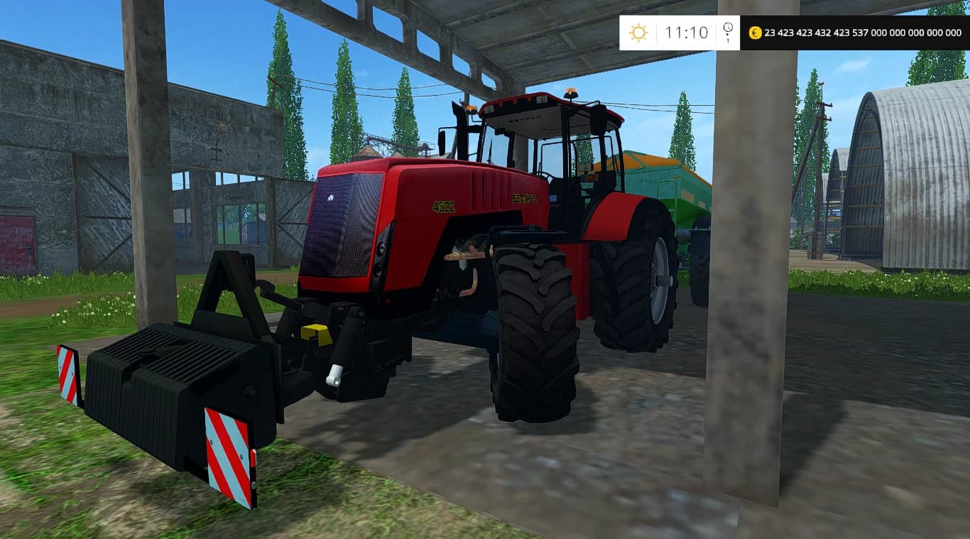 MTZ 4522 4WD NEW RED TUNING TURBO