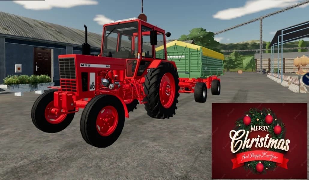 MTZ 80 AND KHR80E FRONT LOADER