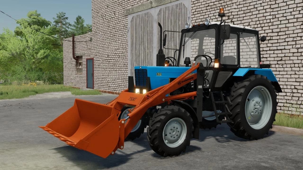 MTZ 800-1000 SERIES + PNF-750 LOADER