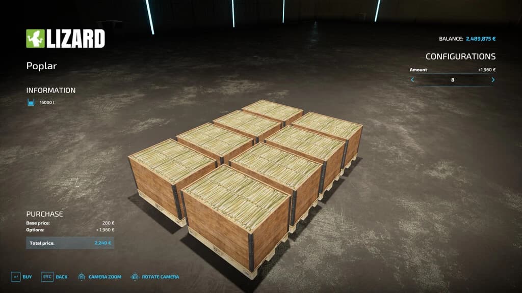 MULTI-PURCHASE PALLET
