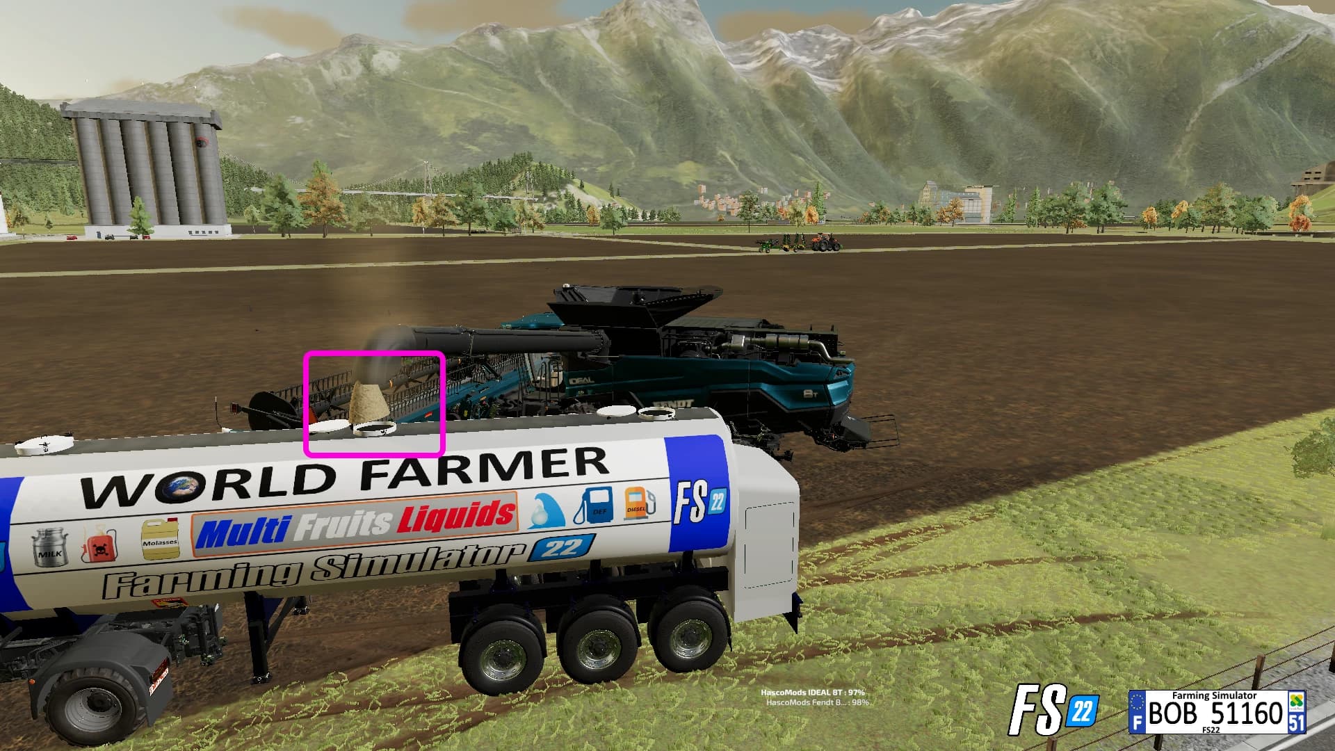 MULTY FRUITS LIQUIDS TRAILER FS22 BY BOB51160