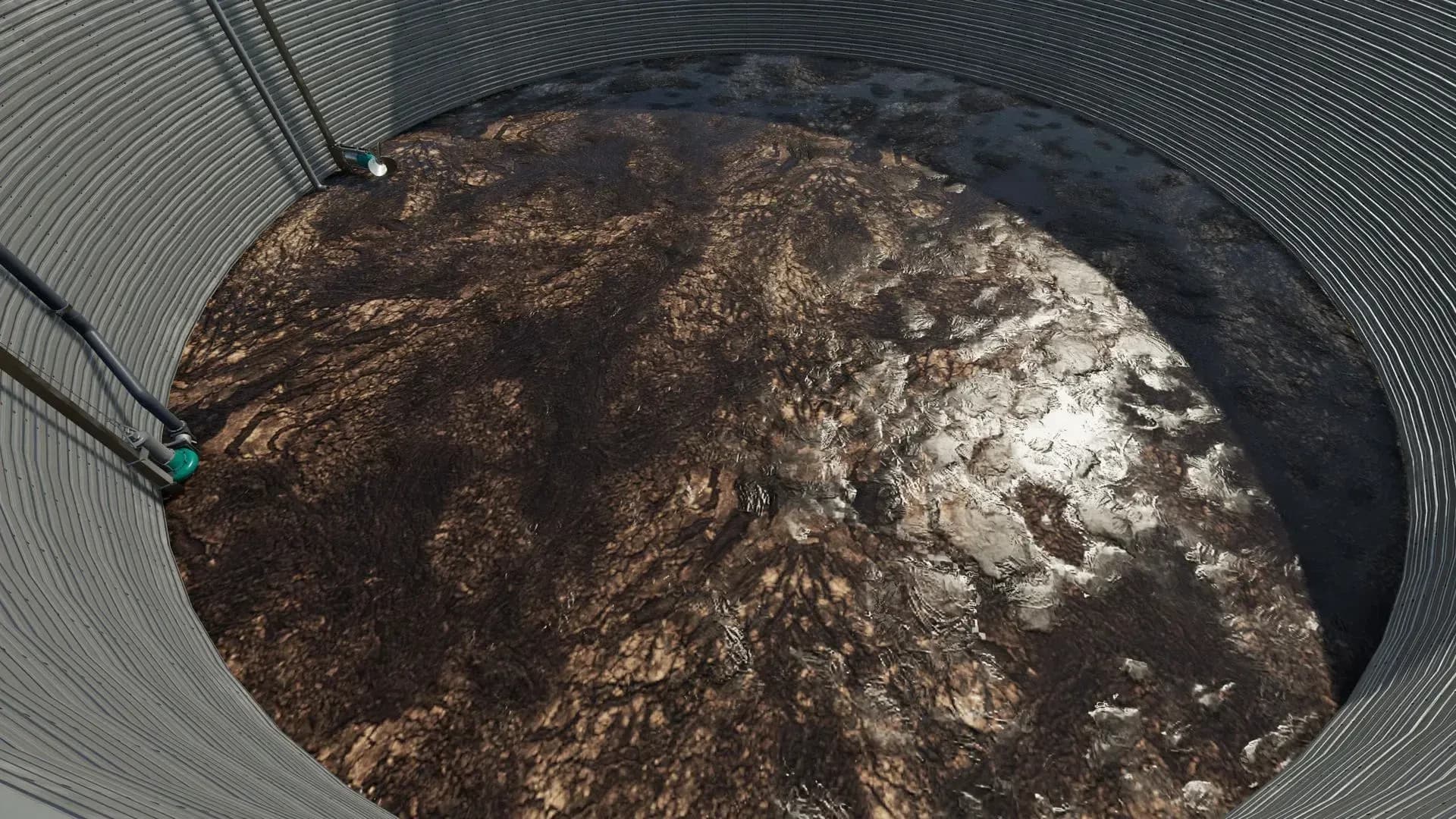 Manure and dung texture