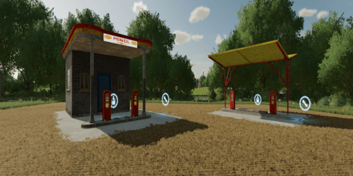 Small Minol gas station pack