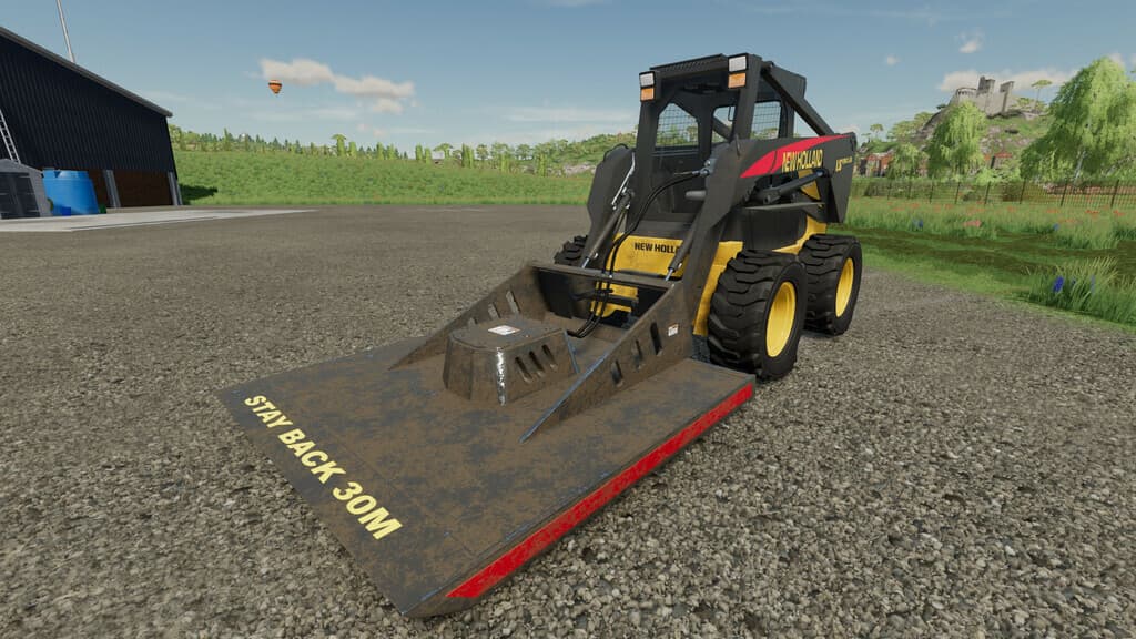 Mower For Skid Steer Loaders