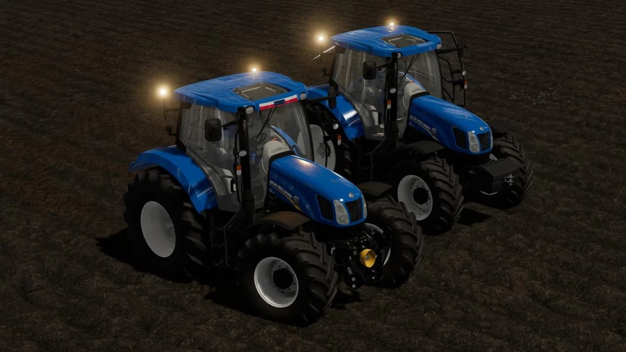 NEW HOLAND T6 OLD ENGINE SOUND