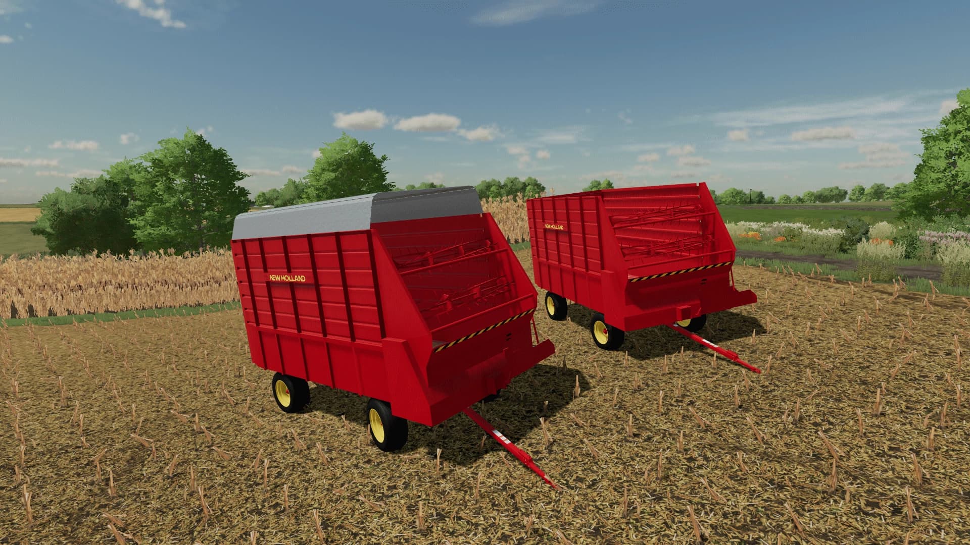 NEW HOLLAND 714 FORAGE BOX