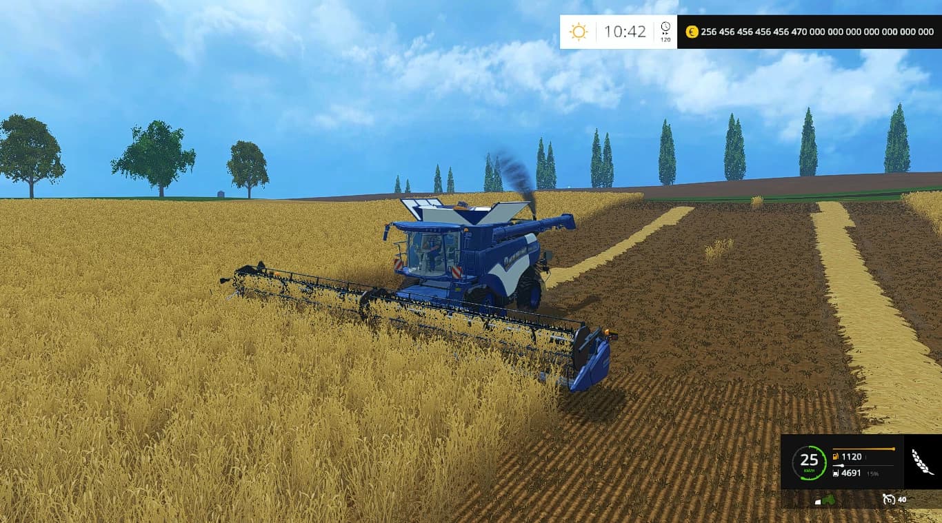 NEW HOLLAND CR 10.90 BOSS TUNING TURBO