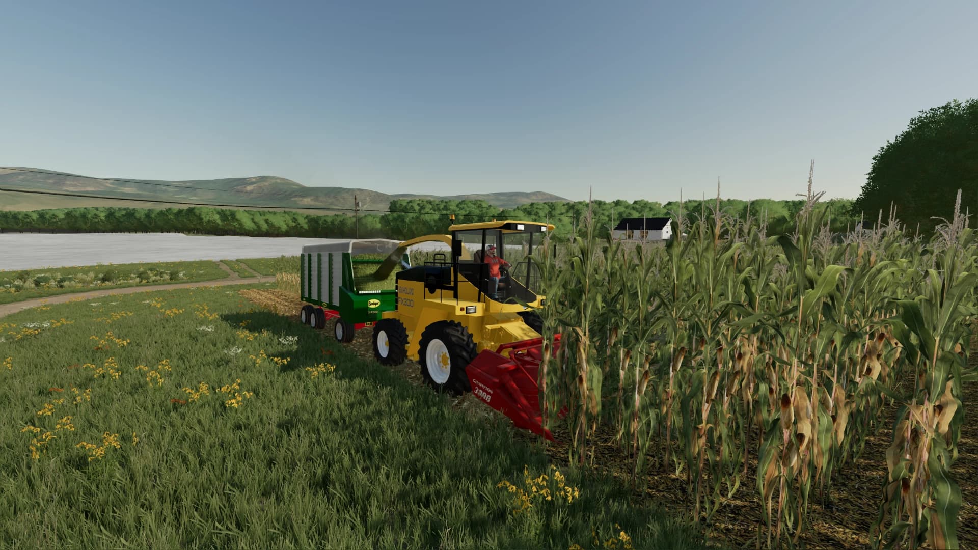 NEW HOLLAND FX SERIES FORAGE HARVESTER