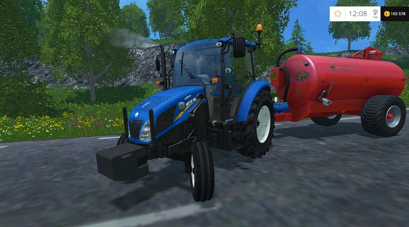 NEW HOLLAND T4.65 2WD FL NEW BLUE