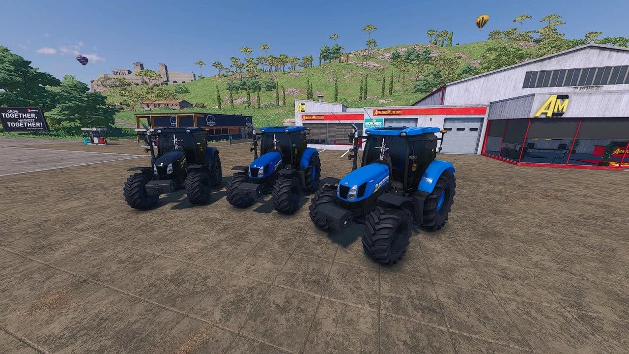 NEW HOLLAND T6 BR EDITED