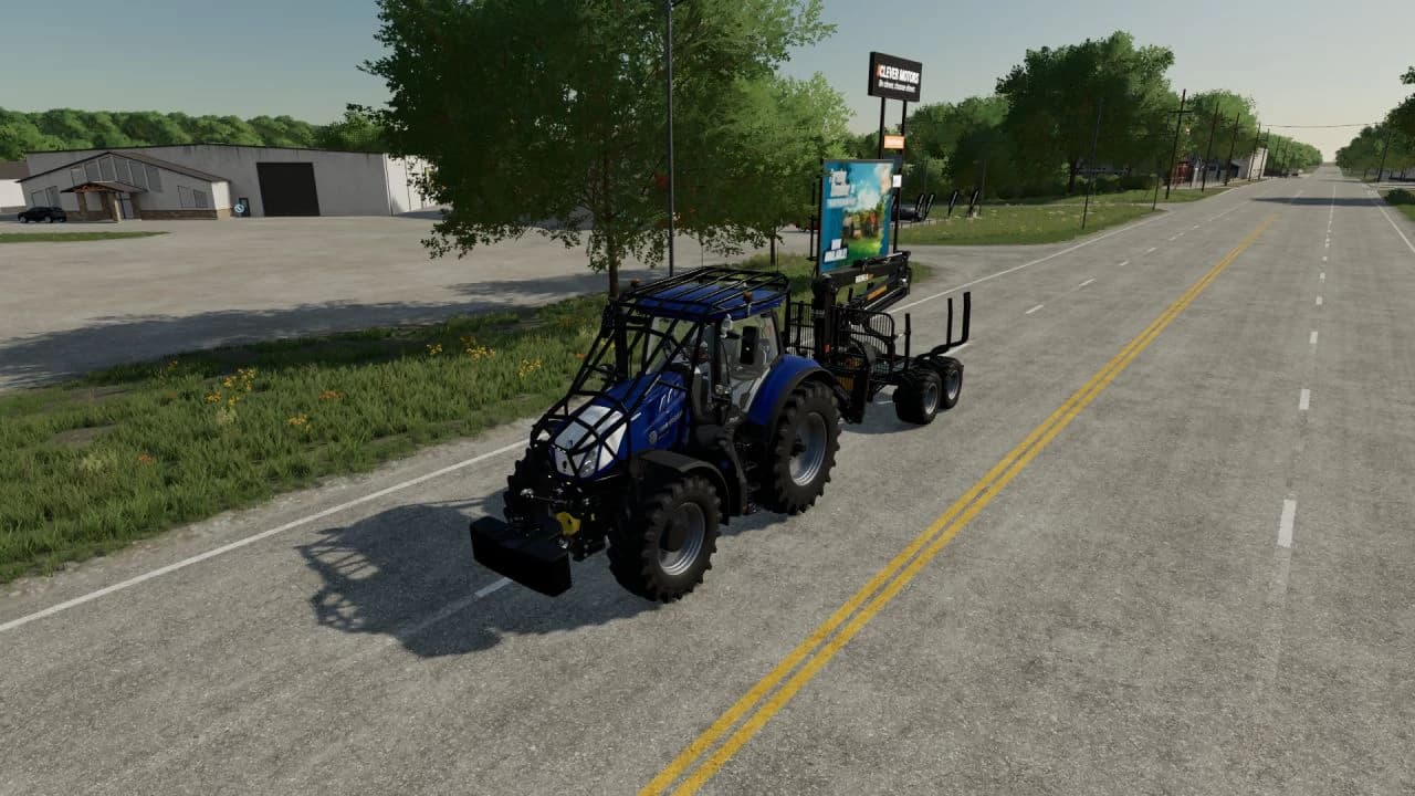 NEW HOLLAND T7 BLUE POWER EDIT