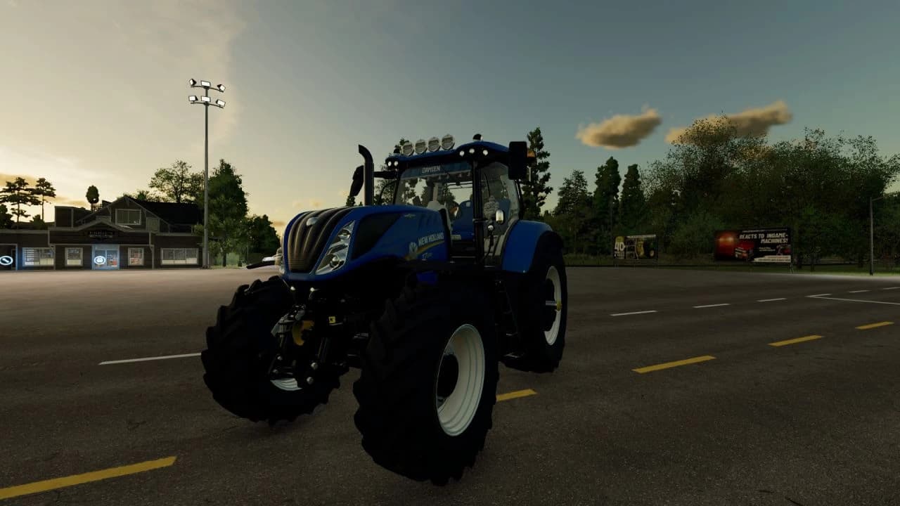 NEW HOLLAND T7 DAMSENFOLIE