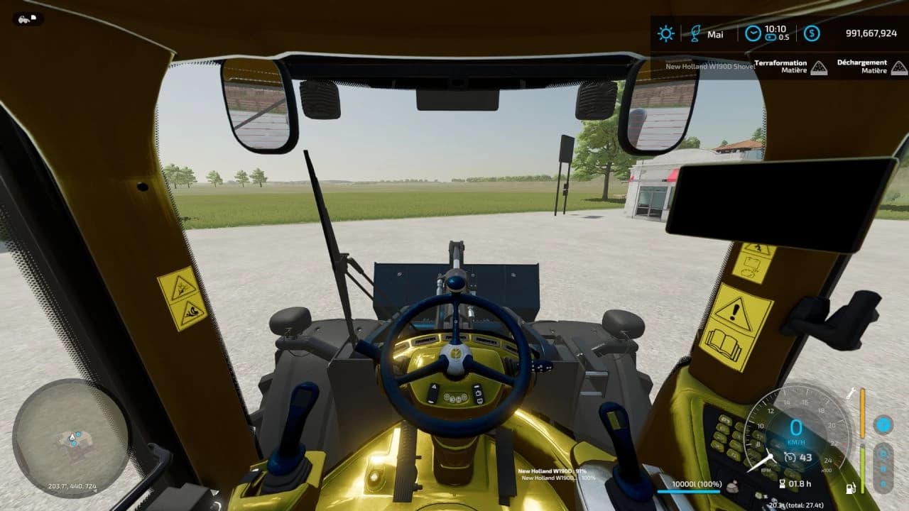 NEW HOLLAND W190D (TERRAFARM)