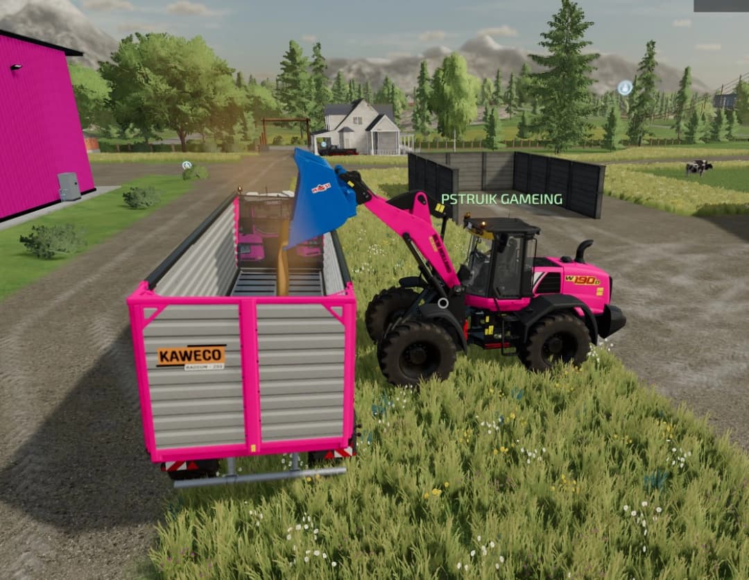 New Holland W190D and Bucket Custom