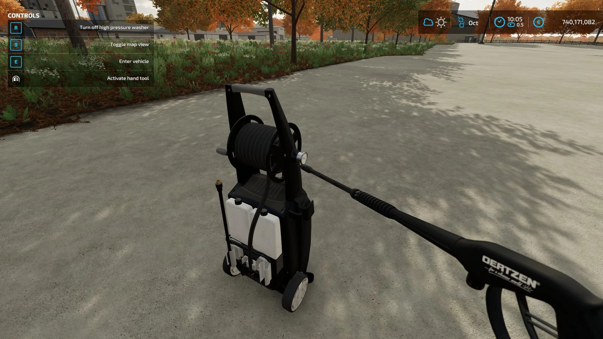 OERTZEN CX-305 HIGH PRESSURE WASHER