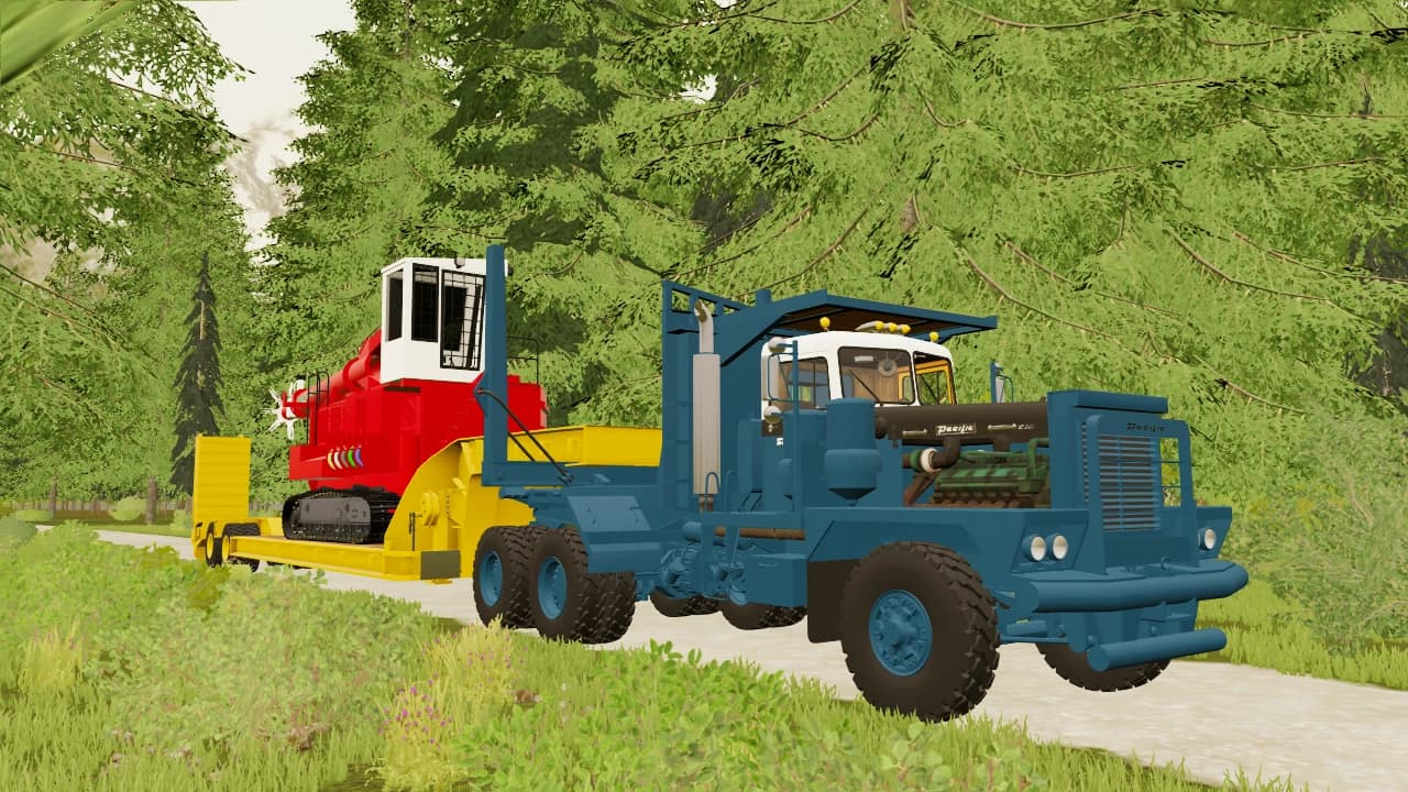 OFF HIGHWAY LOWBED TRAILER