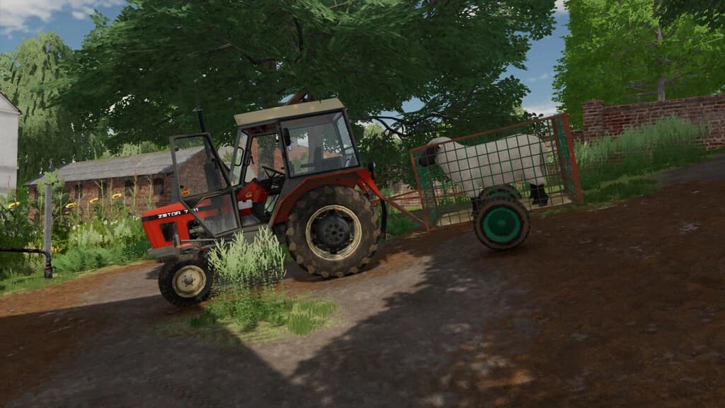 OLD CATTLE TRAILER