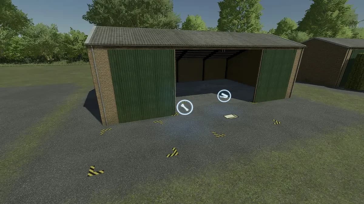 OLD FARM PACKAGE BALE STORAGES EXTENSION