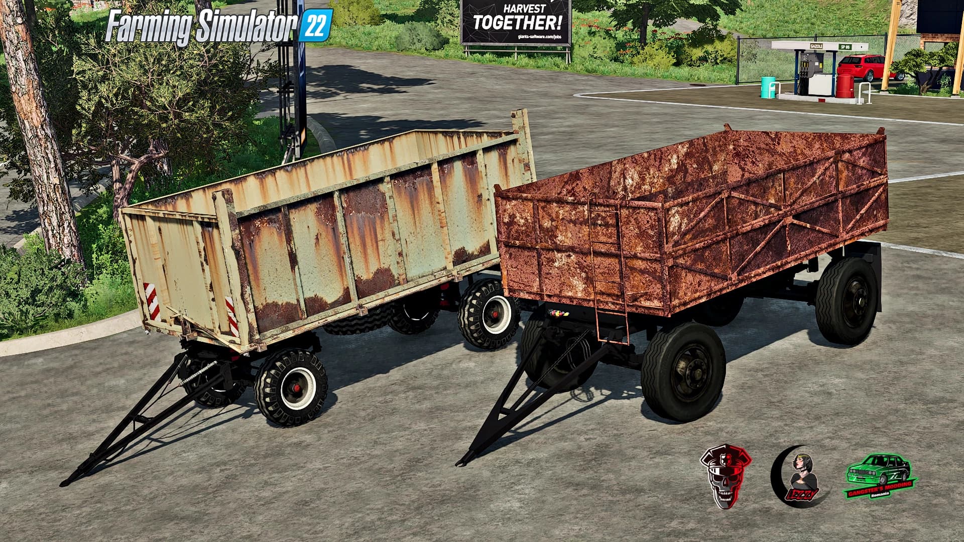 OLD PACK TRAILERS ROMANIA