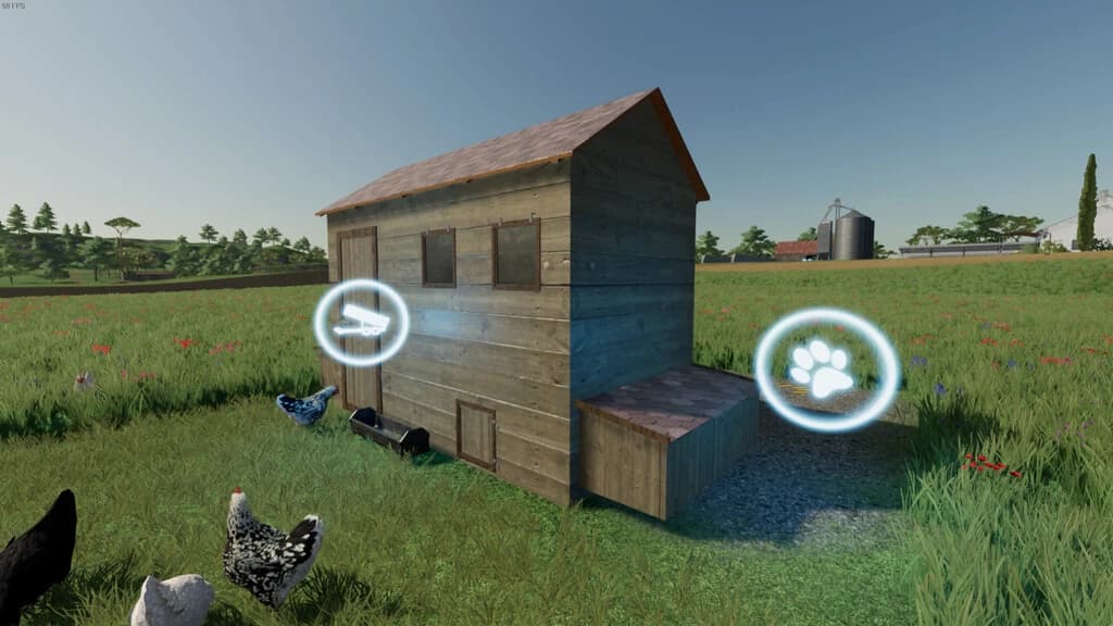 OPEN CHICKEN COOP