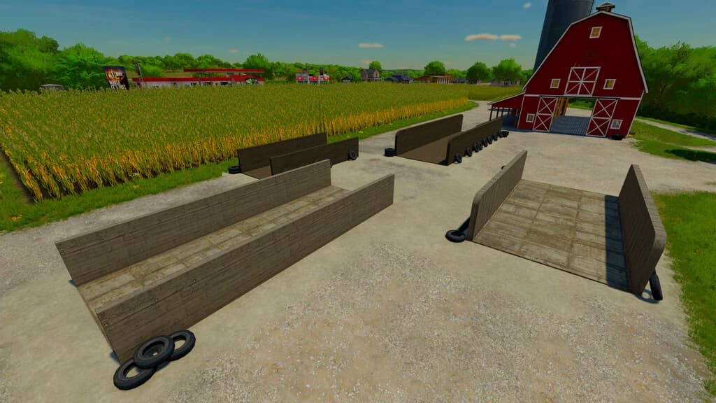 PACK OF BUNKER SILOS